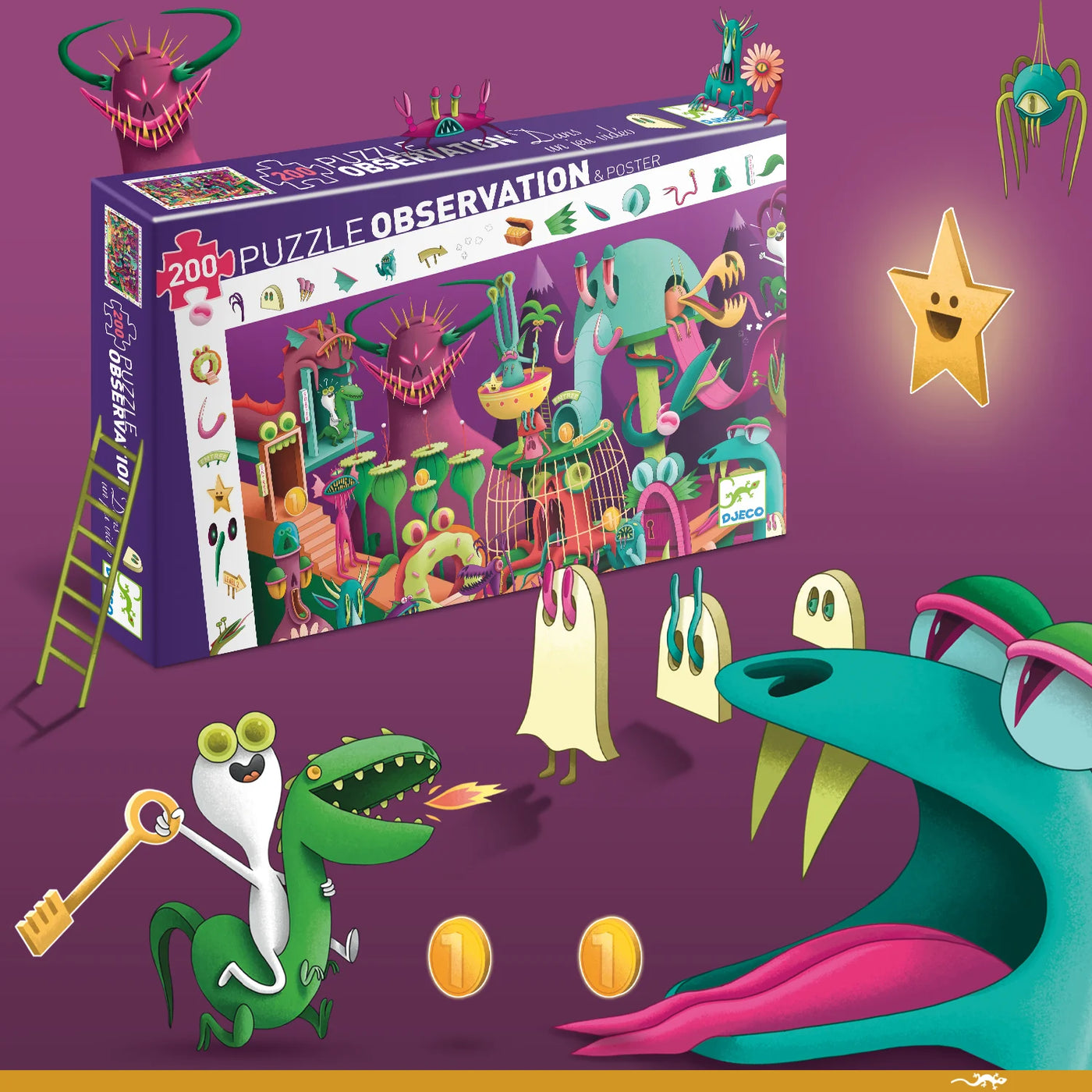 Puzzles djeco on sale