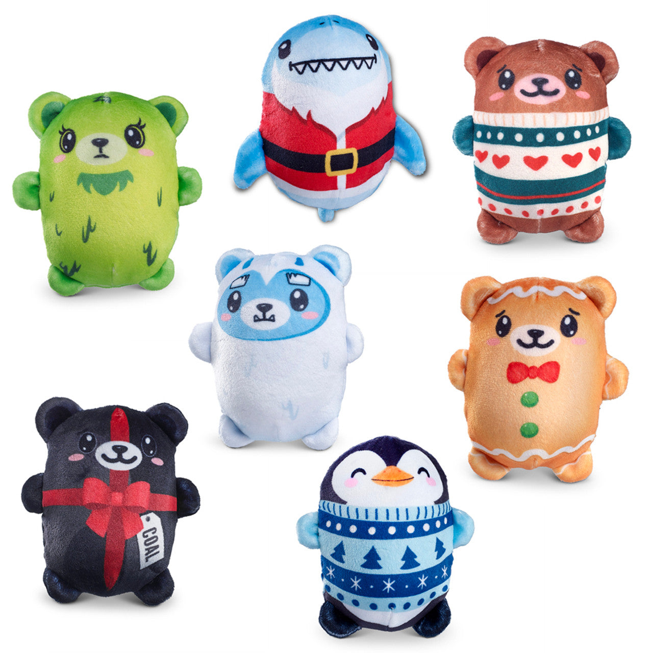 Bubble Stuffed Squishy Friends- Holiday Edition