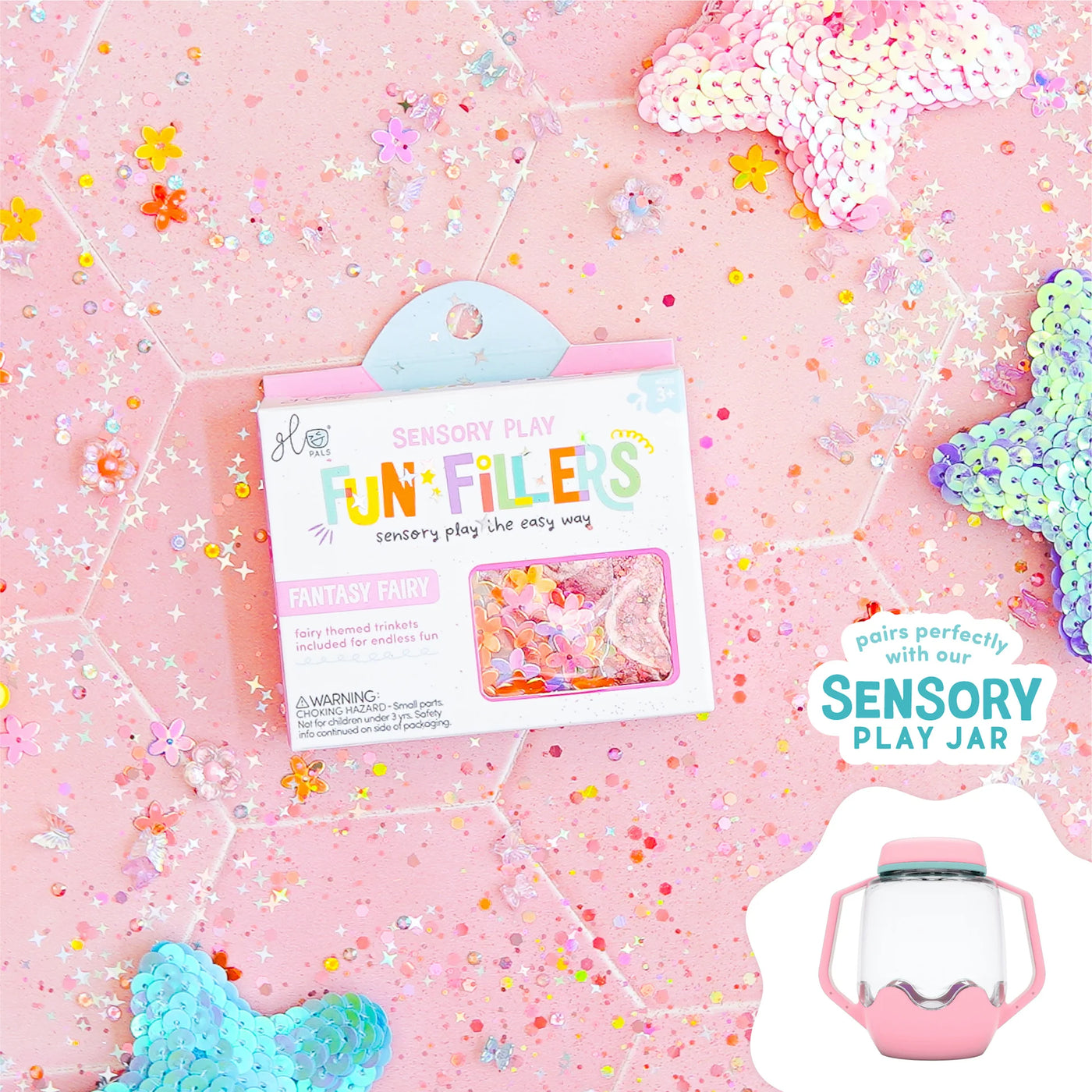 Sensory Jar Fun Fillers - Fantasy Fairy