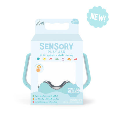 Sensory Play Jar Frosty Blue