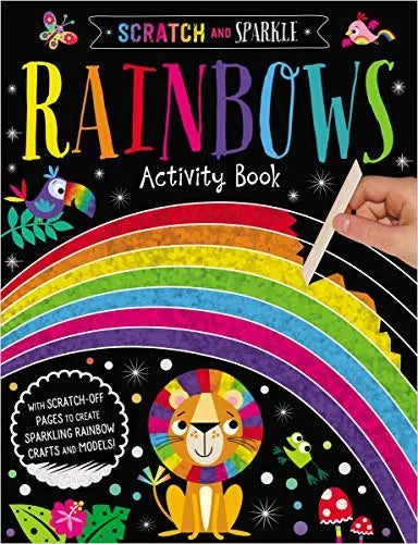 Scratch & Sparkle Rainbows Activity Book
