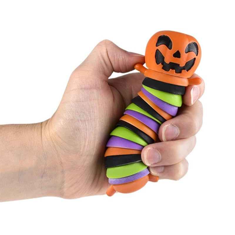 5.5” Sensory Wiggle Jack-O-Lantern