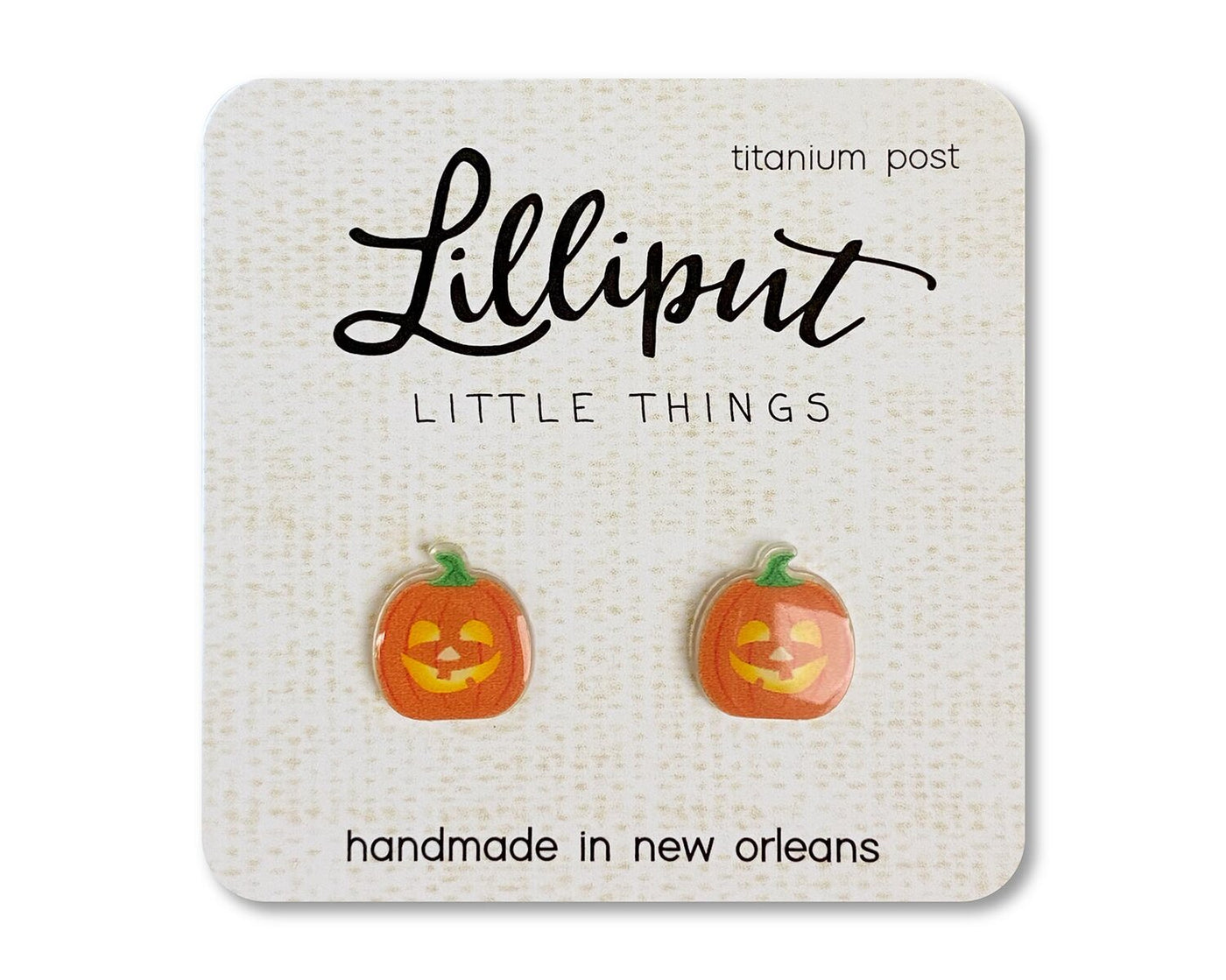 Jack-O-Lantern Earrings