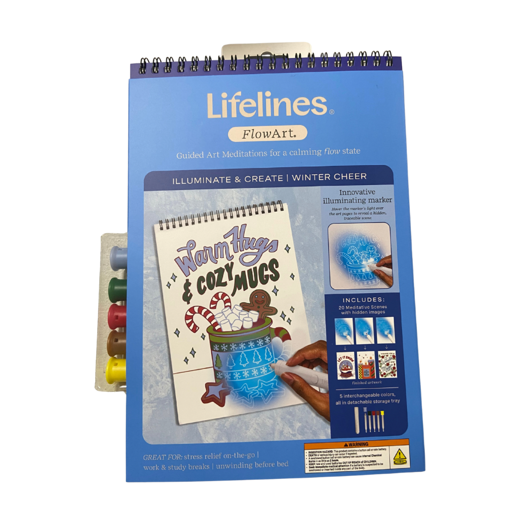 Lifelines FlowArt Guided Meditation Illuminate & Create | Winter Cheer
