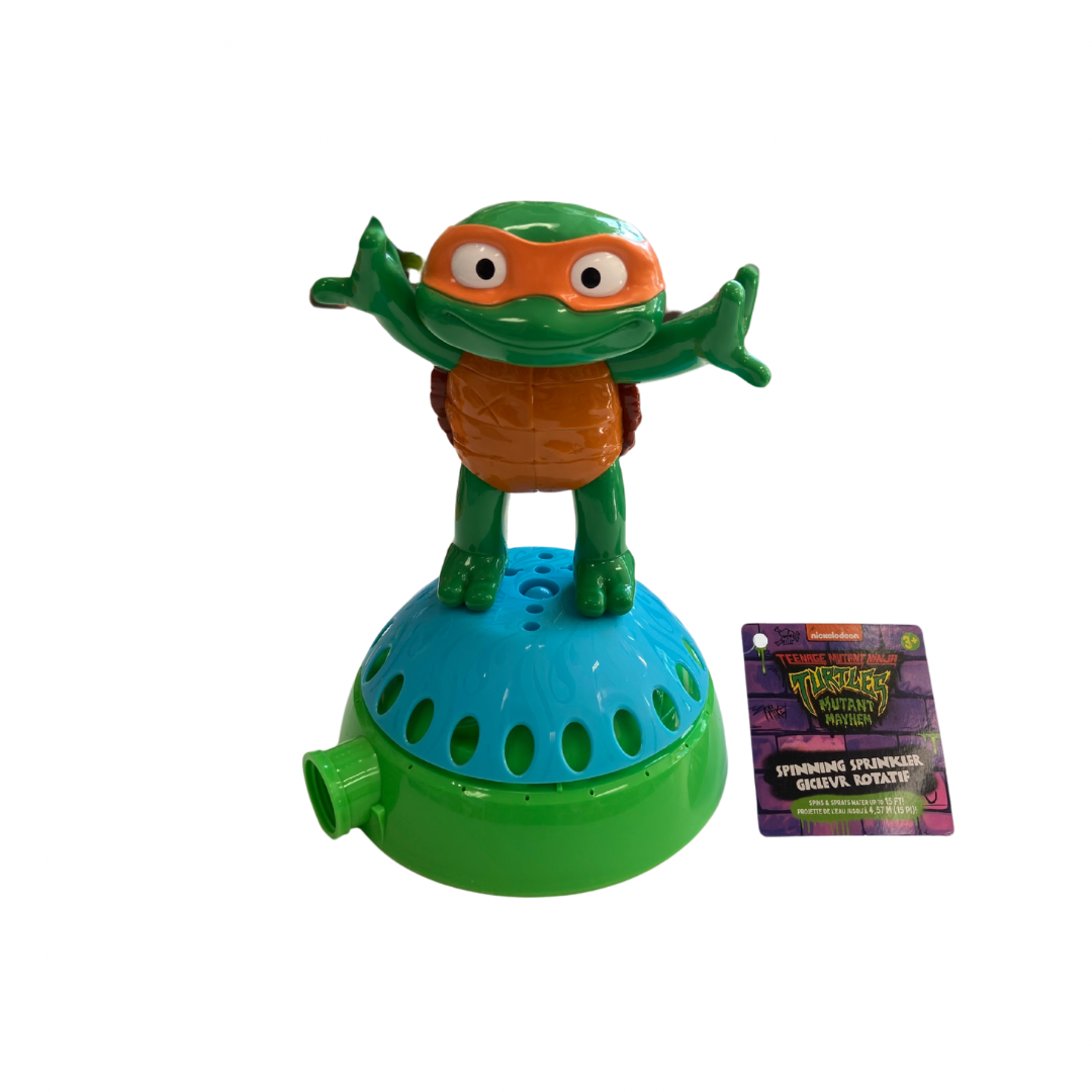 TMNT Michaelangelo Spinning Sprinkler