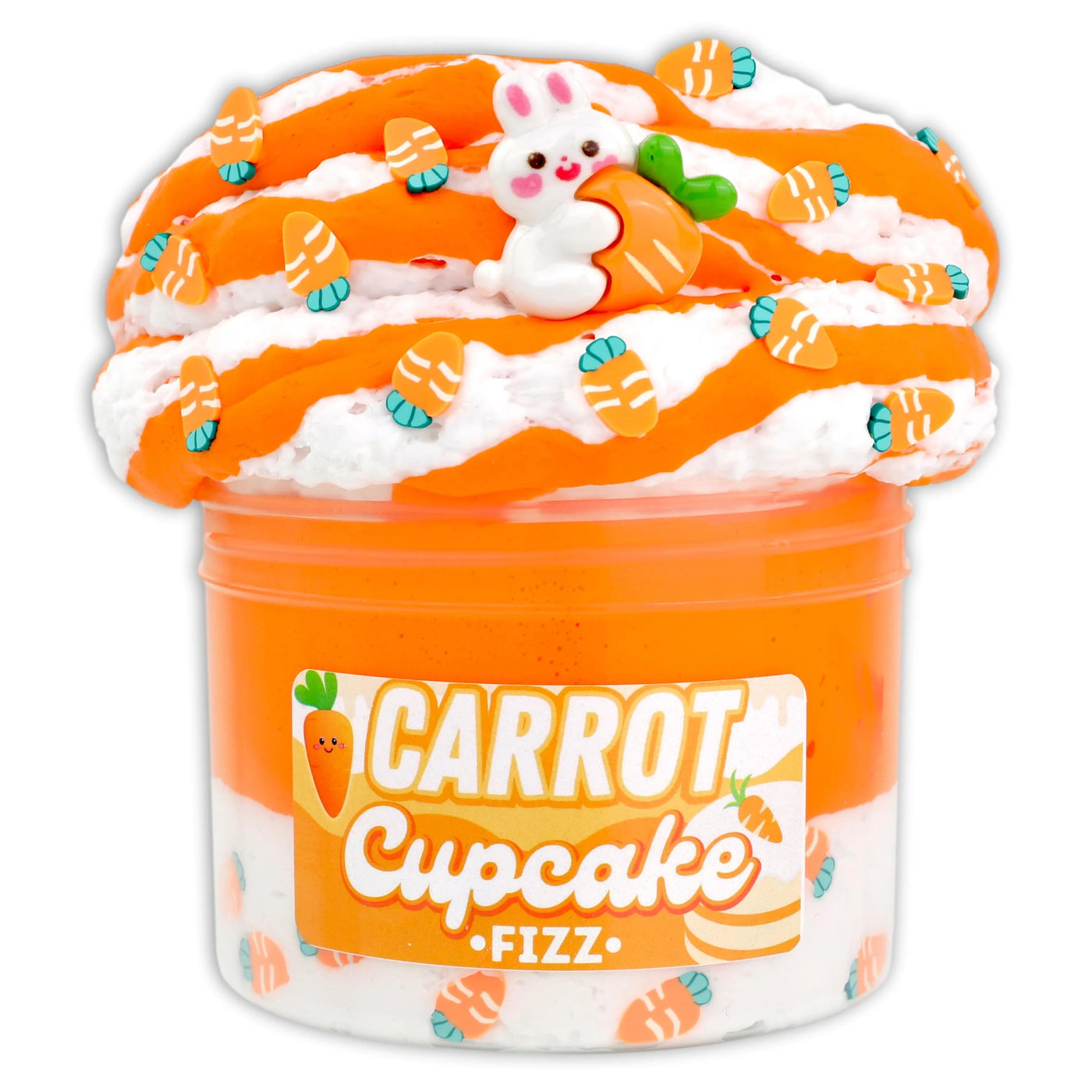 Carrot Cupcake Slime