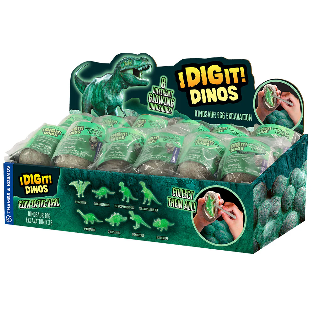 I Dig It! Glow in the Dark Dino Eggs