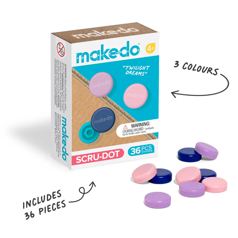 Makedo Scru-Dot- Pick Your Colors!