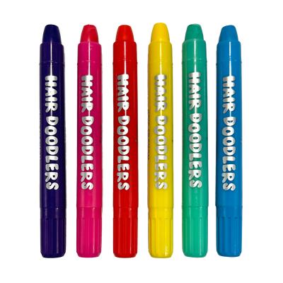 Hair Doodlers Hair Crayons - Set of 6