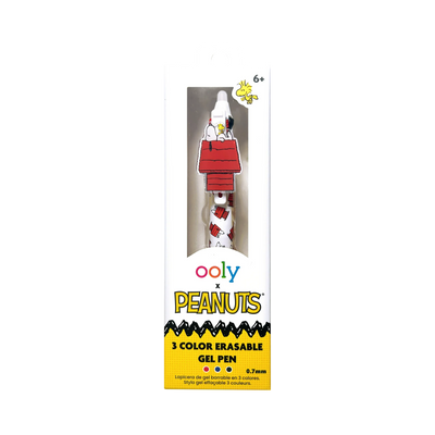 Peanuts 3 Color Erasable Gel Pen