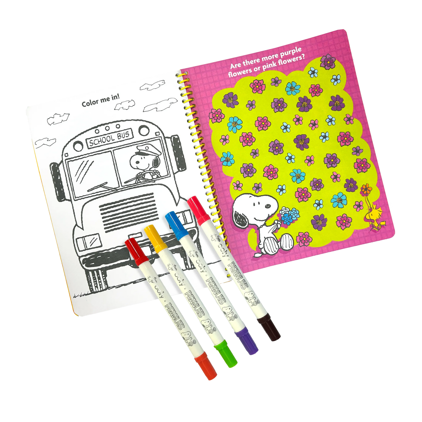 Peanuts Activity Travel Kit & Double-Ended Markers
