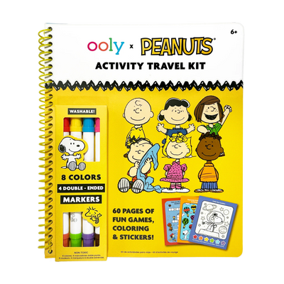 Peanuts Activity Travel Kit & Double-Ended Markers