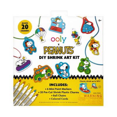 Peanuts DIY Shrink Art Kit