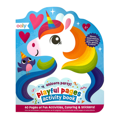 Playful Pages Unicorn Party Activity Book