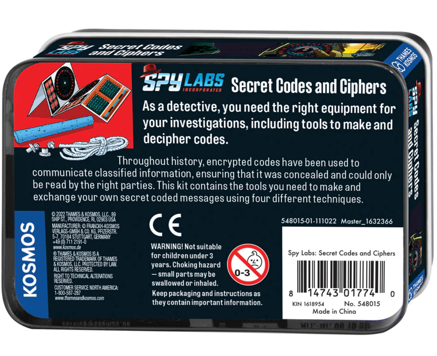 Spy Labs: Secret Codes and Ciphers – The Toy Shoppe Northport