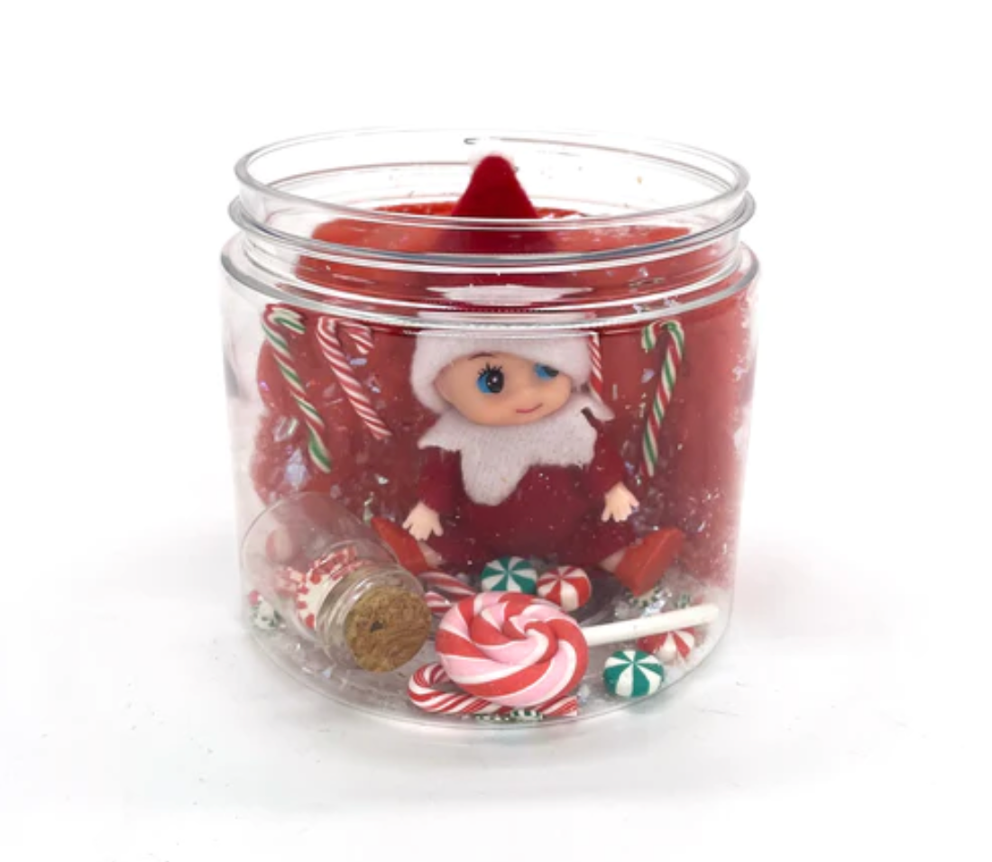 Elf in a Jar Play Dough-To-Go Kit