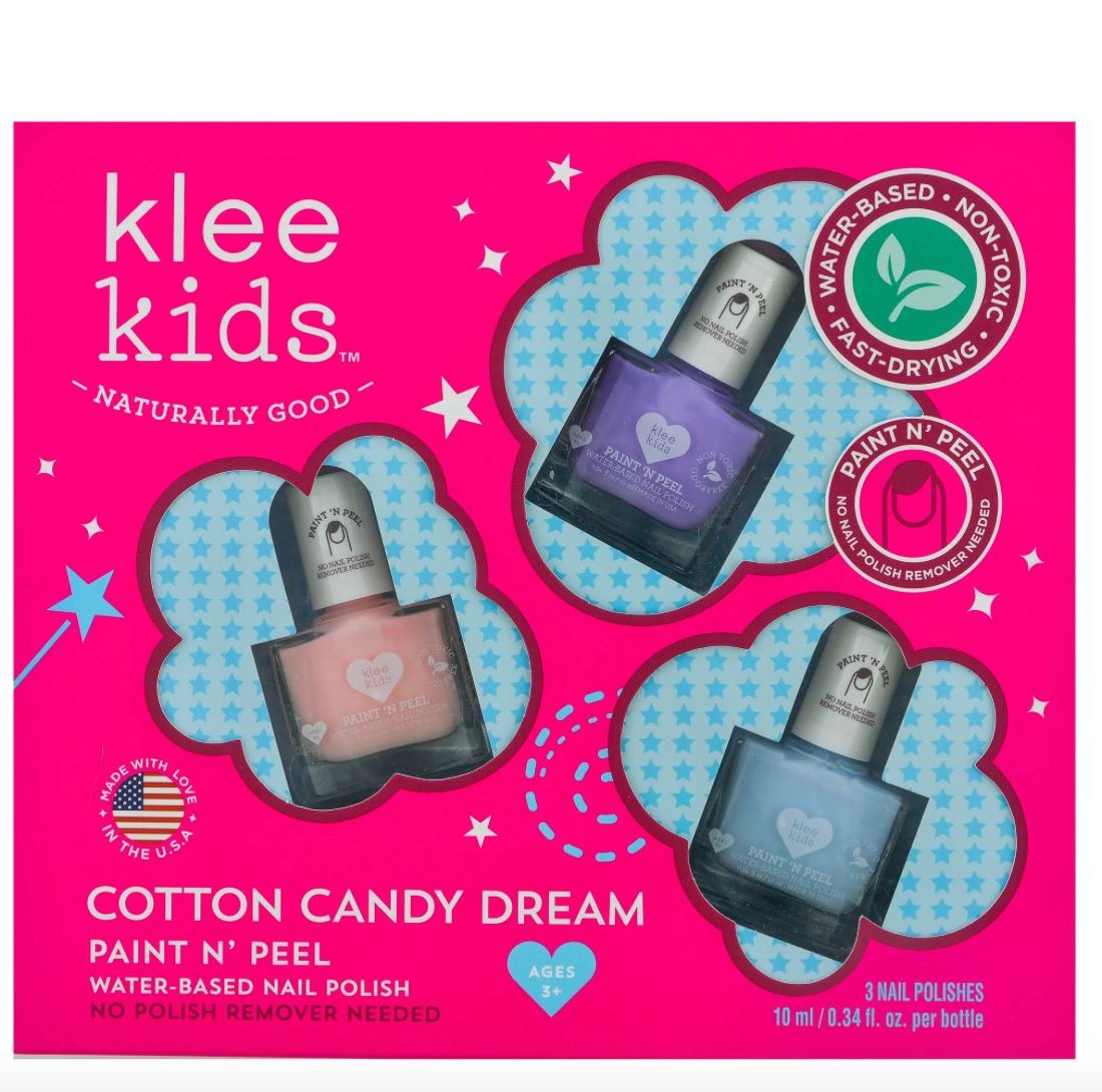 Klee Kids Nail Polish -Cotton Candy Dream