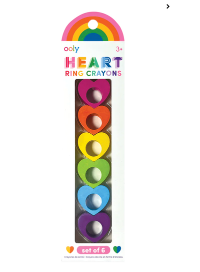 Heart Ring Crayons