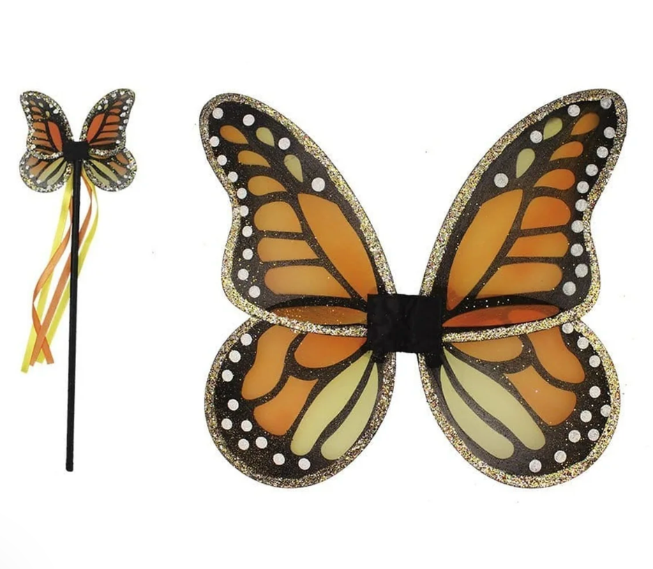 Monarch Wings & Wand Set