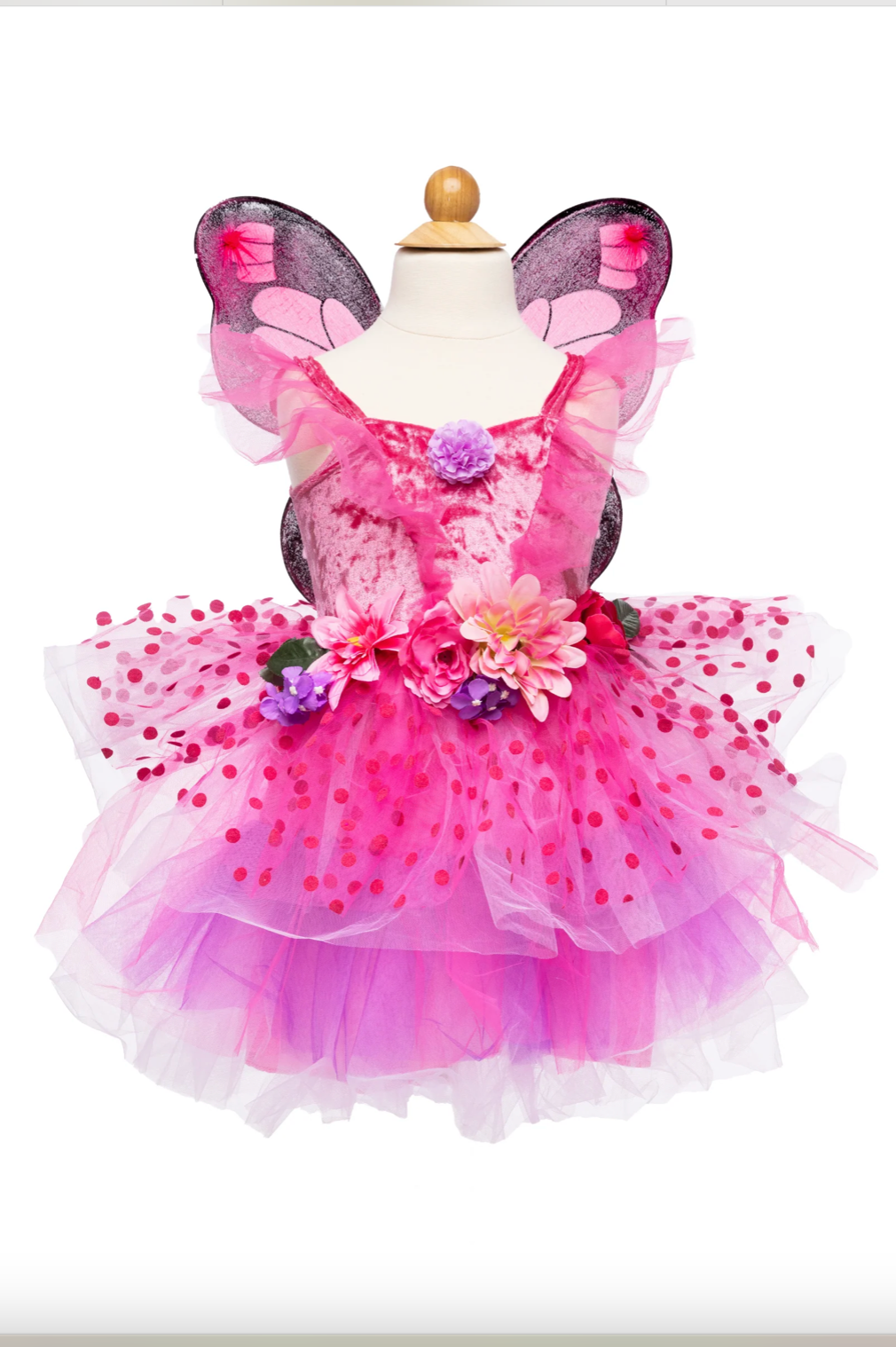 Fairy Blooms Deluxe Dress & Wings Size 3/4