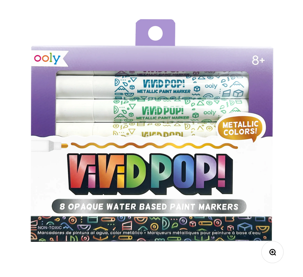 Vivid Pop Markers Metallics