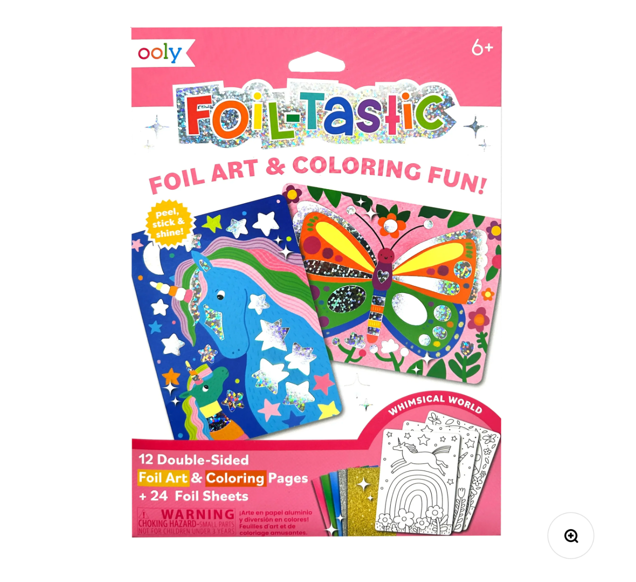 Foil-tastic Foil Art & Coloring Set - Whimsical World