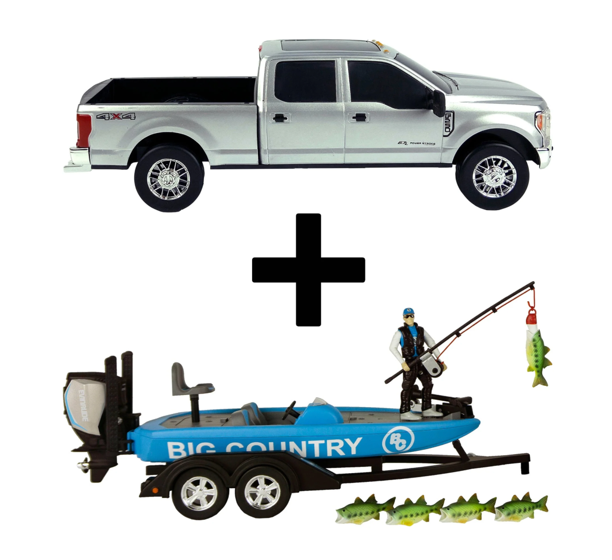 F250 Truck & Bass Boat