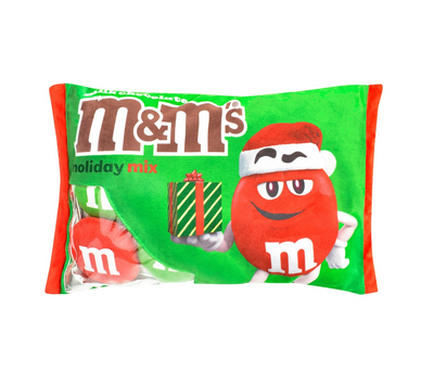 Holiday Red M&M Packaging Plush