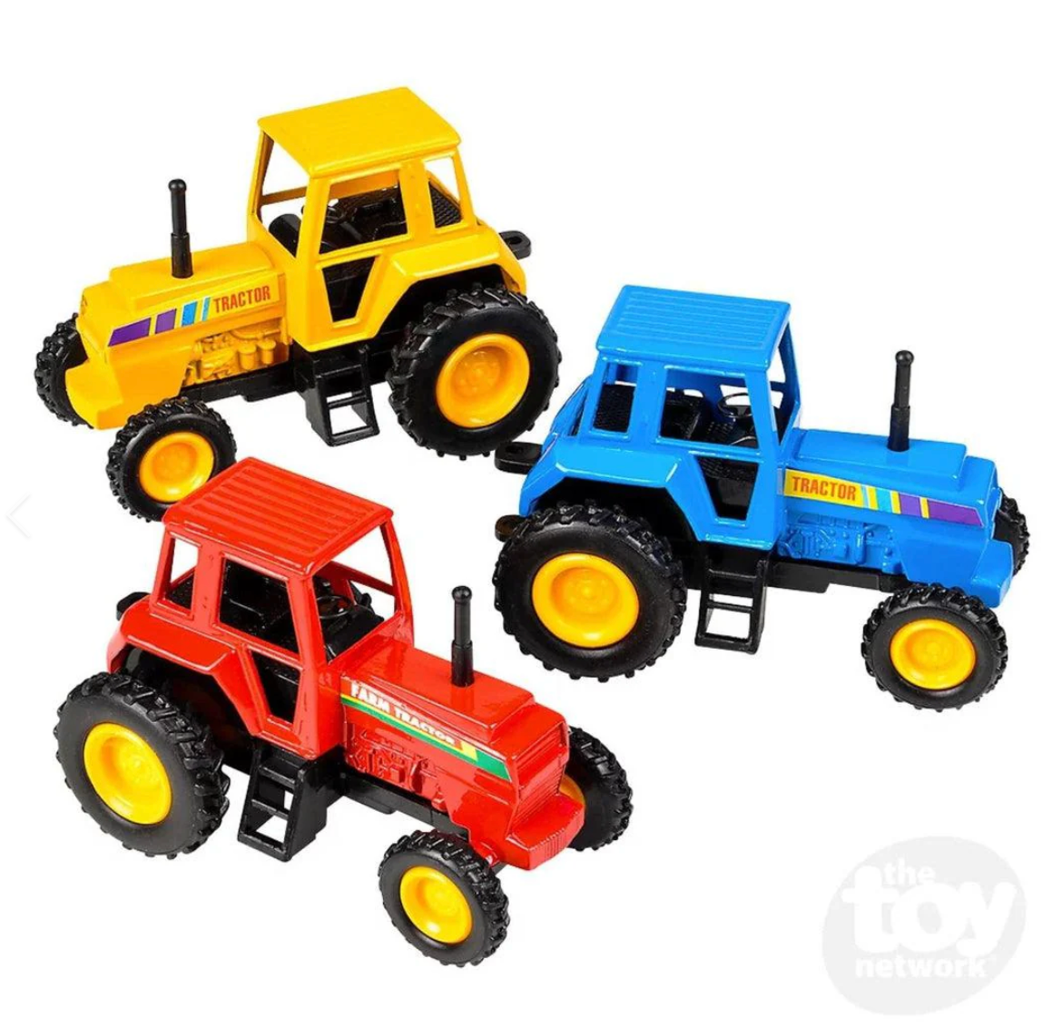 Pull-back Diecast Farm Tractor