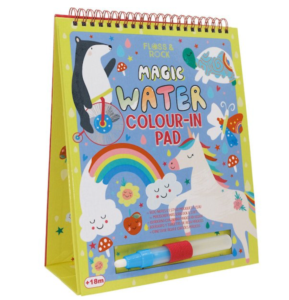 Magic Color Changing Watercard Easel and Pen- Rainbow Fairy