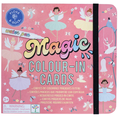 Enchanted Magic Color-In Cards