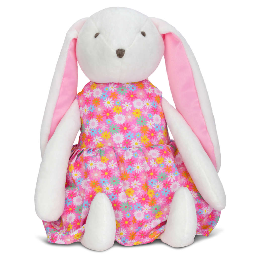 Floral Bunny Plush