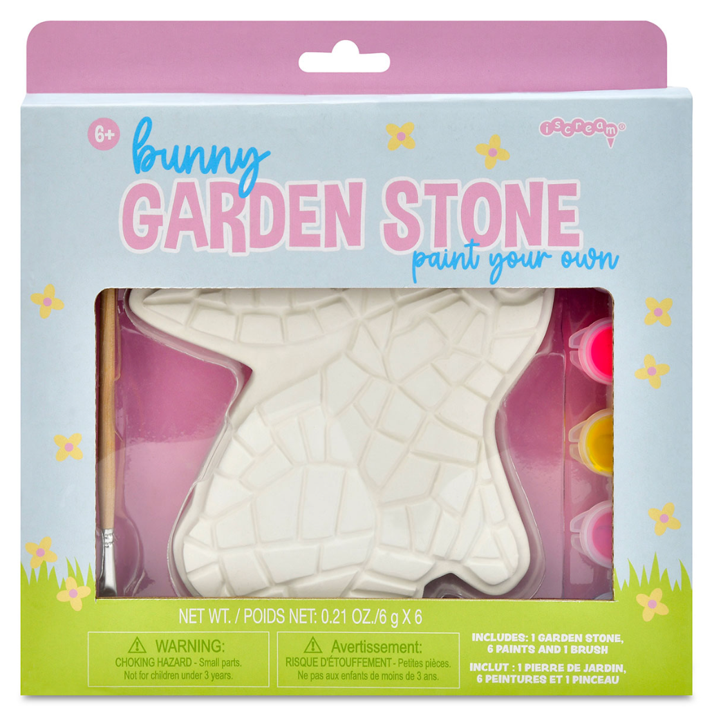 Paint Your Own Bunny Garden Stone