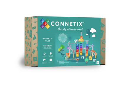 Connetix Rainbow Ball Run Pack 92 pc