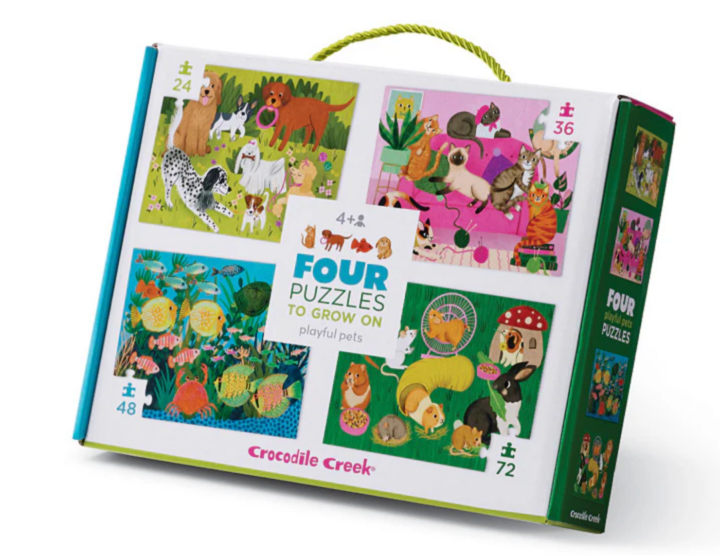 Four Puzzles/Playful Pets