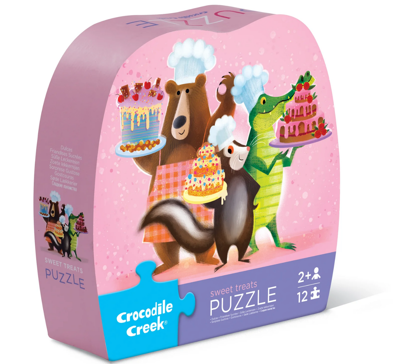 12-Piece Mini Puzzle - Sweet Treats