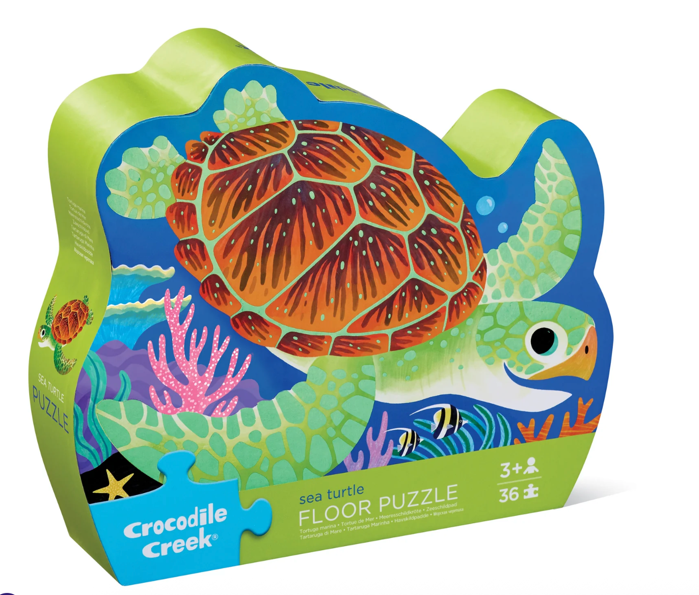 36-Piece Foil Puzzle - Sea Turtle