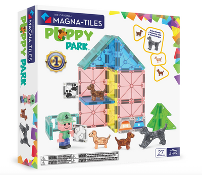 Magnatiles Puppy Park- 27 Piece Set