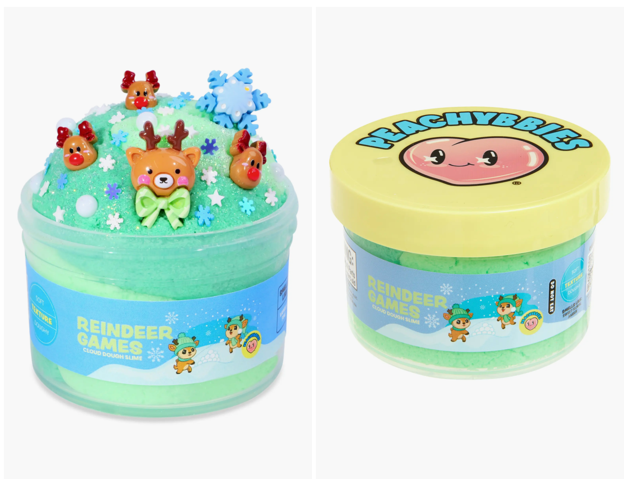 Peachybbies Reindeer Games Cloud Slime
