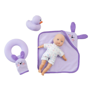 Splash and Play Cutie Purple 8-Inch Doll