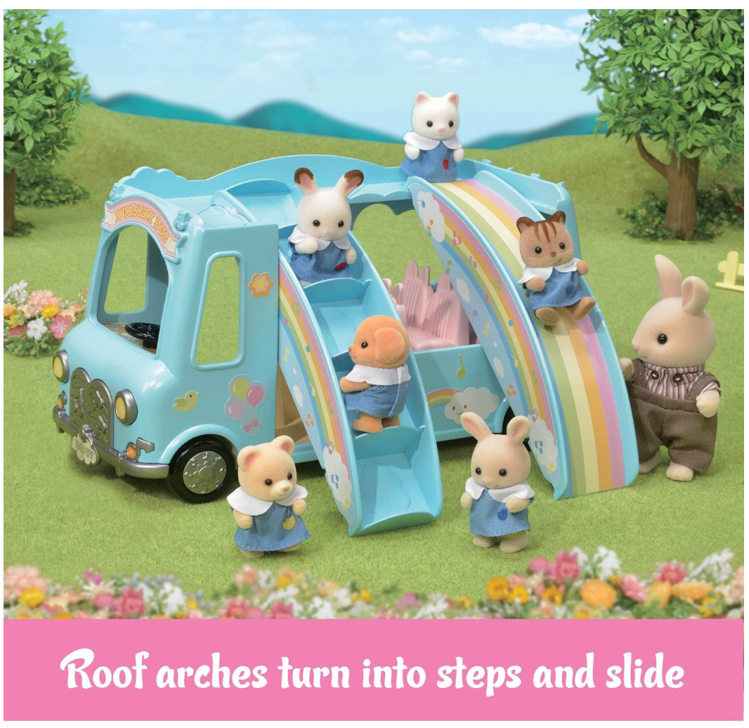 Calico Critters Sunshine Nursery Bus