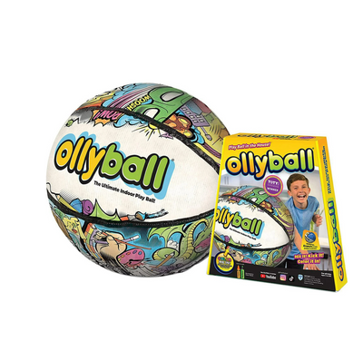 OllyBall Color-In Keepy-Uppy Indoor Ball