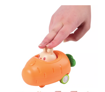 Press and Go Carrot Car