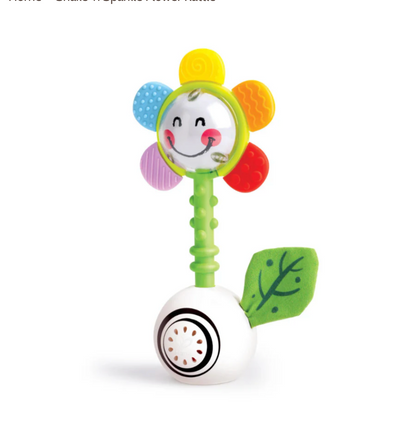 Shake 'n Sparkle Flower Rattle