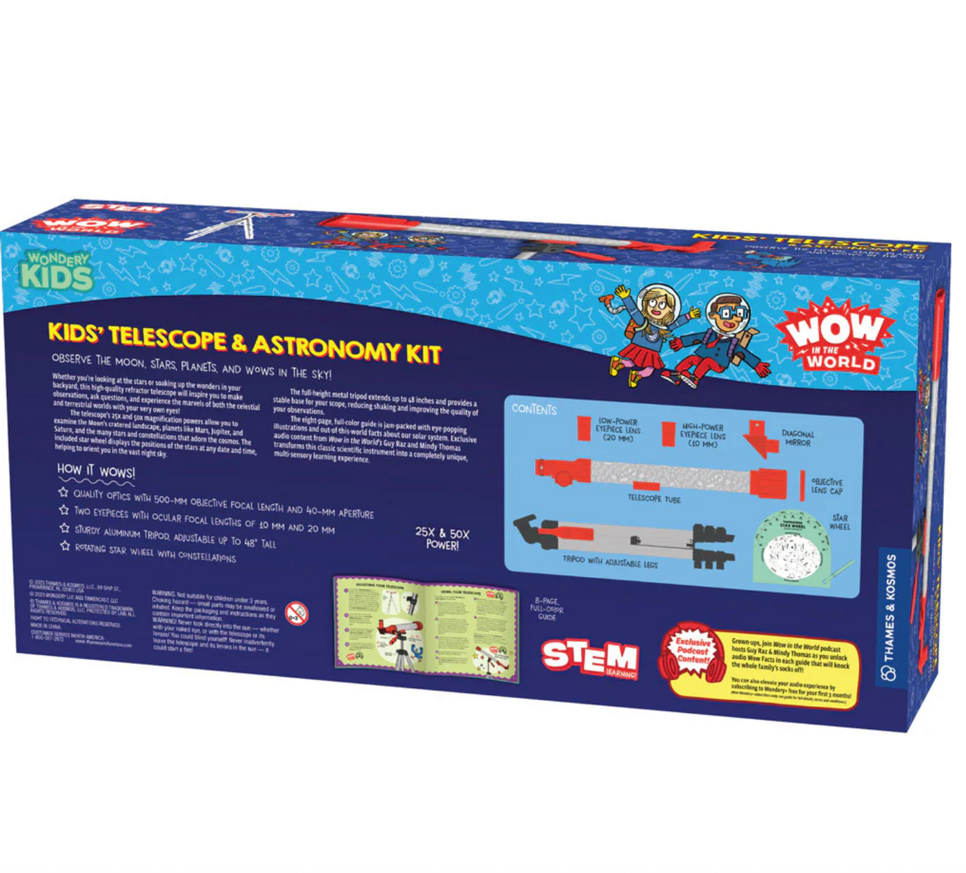 Wow in the World: Kids’ Telescope & Astronomy Kit