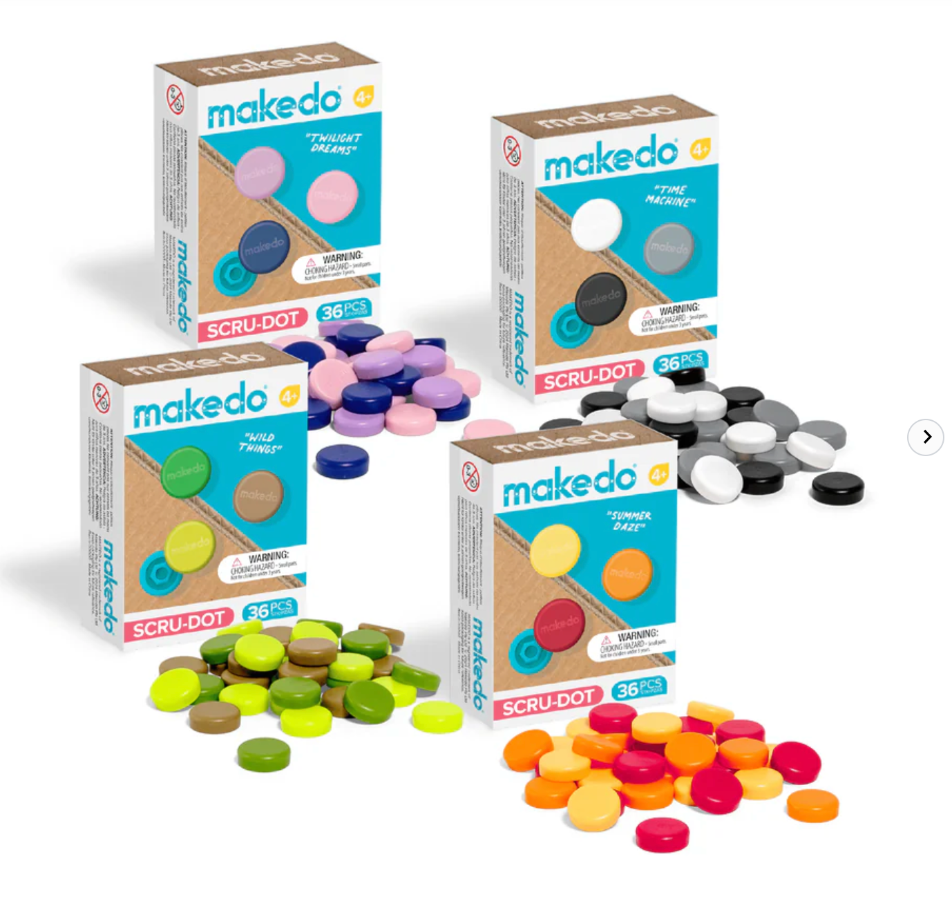 Makedo Scru-Dot- Pick Your Colors!