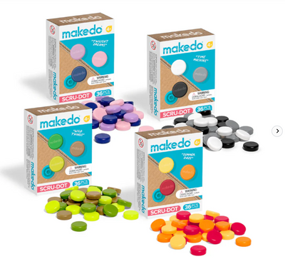 Makedo Scru-Dot- Pick Your Colors!