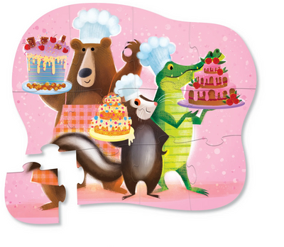 12-Piece Mini Puzzle - Sweet Treats
