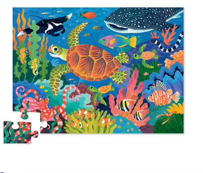 36-Piece Foil Puzzle - Sea Turtle