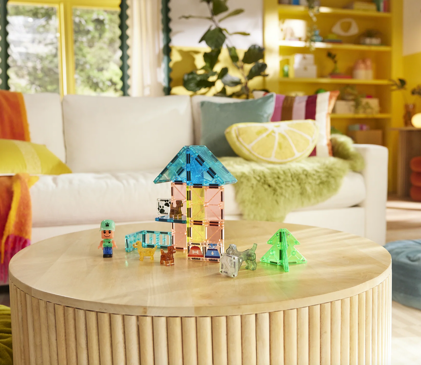 Magnatiles Puppy Park- 27 Piece Set